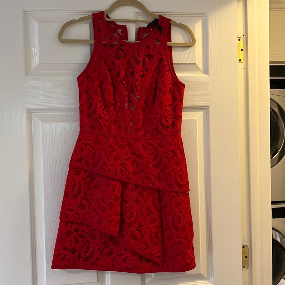 BCBG Maxazria Lace Cocktail Dress
